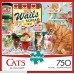 Buffalo Games Cats Collection Ice Cream Raiders 750 Piece Jigsaw Puzzle B07G97DH1B